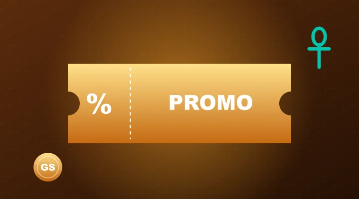Złoty kupon PROMO i ankh – promocje GameSpot Kasyno